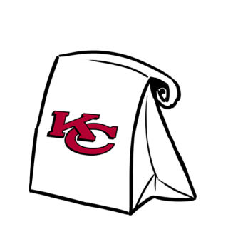 Kansas City Chiefs Fat Logo fabric transfer